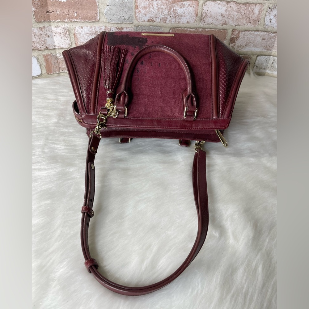 Brahmin Arden Satchel Tart Croc Embossed Leather - Picture 11 of 15